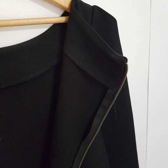 The Bay Classic Black Dress Size Small 3/4 Sleeve * Excellent Like New - Picture 7 of 15